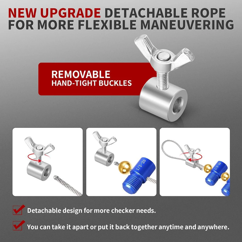 Набор Резьбовых Манометров SWTC Для Проверки Болтов И Гаек 14 Дюймов 12 Метрических
