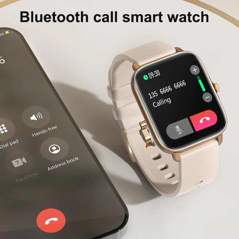 

Smart Watch Men Women 1.7inch big screen Bluetooth Call Smartwatch Sports Watch Fitness bracelet Tracker Music Control watch