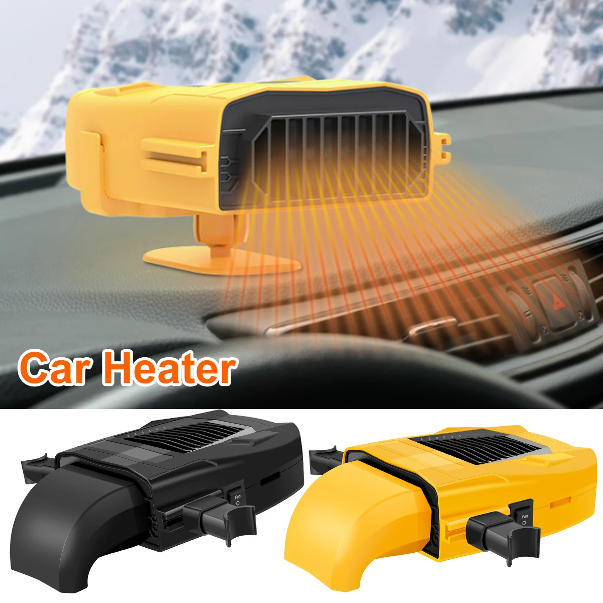 

Новый многоразовый автомобильный обогреватель для ветрового стекла, дезапотеватель и дезапотеватель для автомобильного окна 2 в 1, электри...