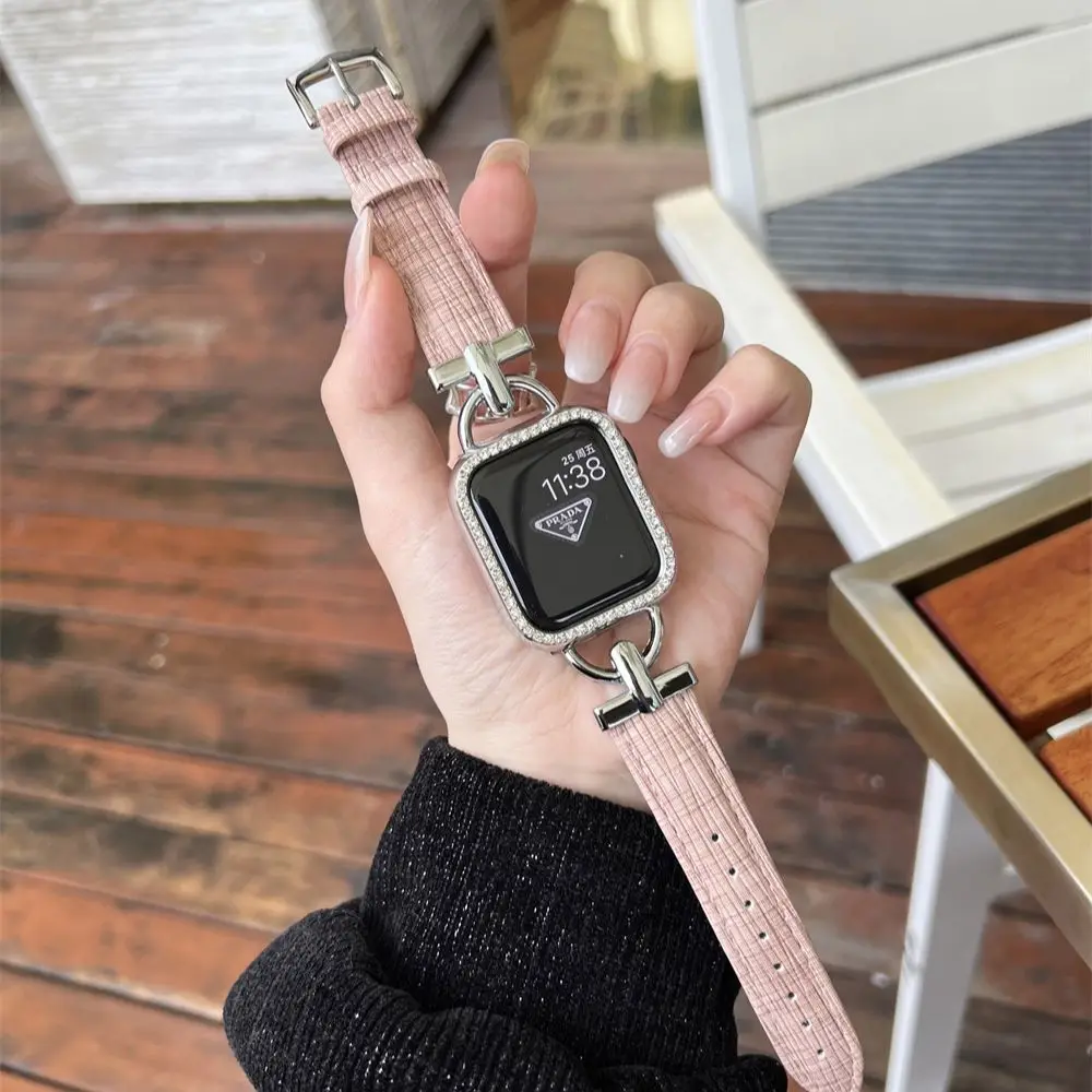 Ремешок из натуральной кожи для Apple Watch SE 7654 42 мм 38 44 40 |