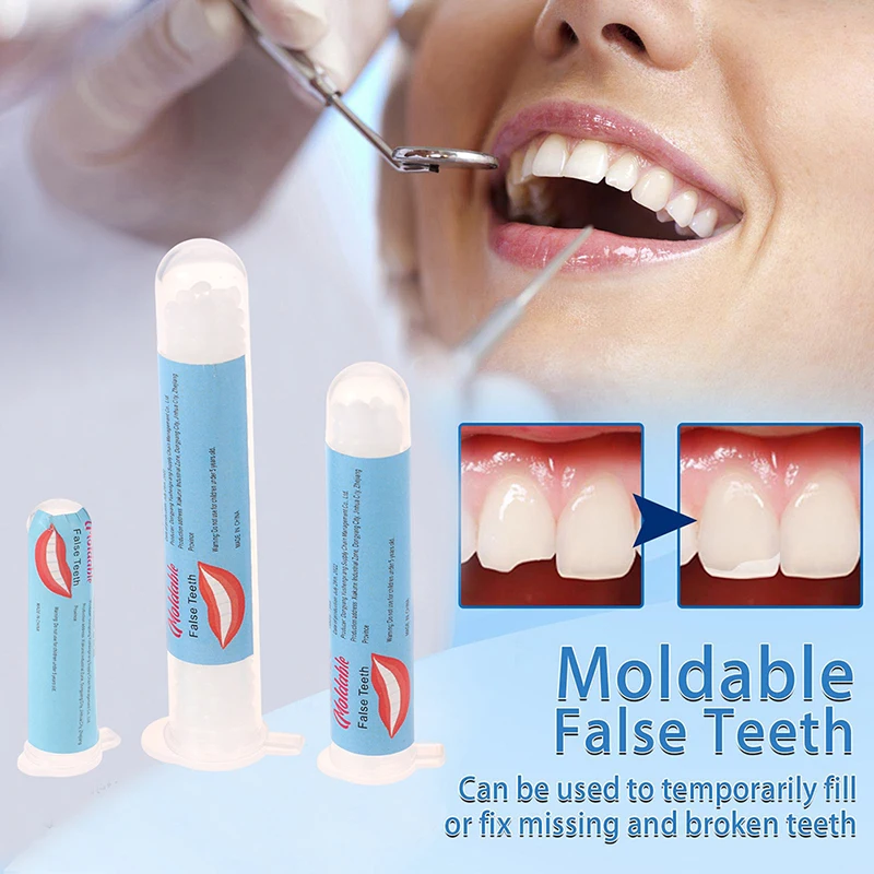 

5/10/15/30ml Temporary Tooth Repair Kit Teeth And Gaps False Teeth Solid Glue Denture Adhesive Teeth Whitening Tooth Beauty Tool