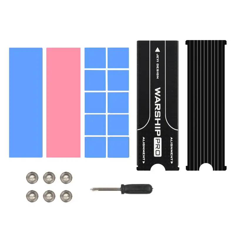 

Dustproof NVME NGFF M.2 Heatsink Cooling Metal Sheet Thermal Pad For M.2 NGFF 2280 PCI-E NVME SSD Support Game
