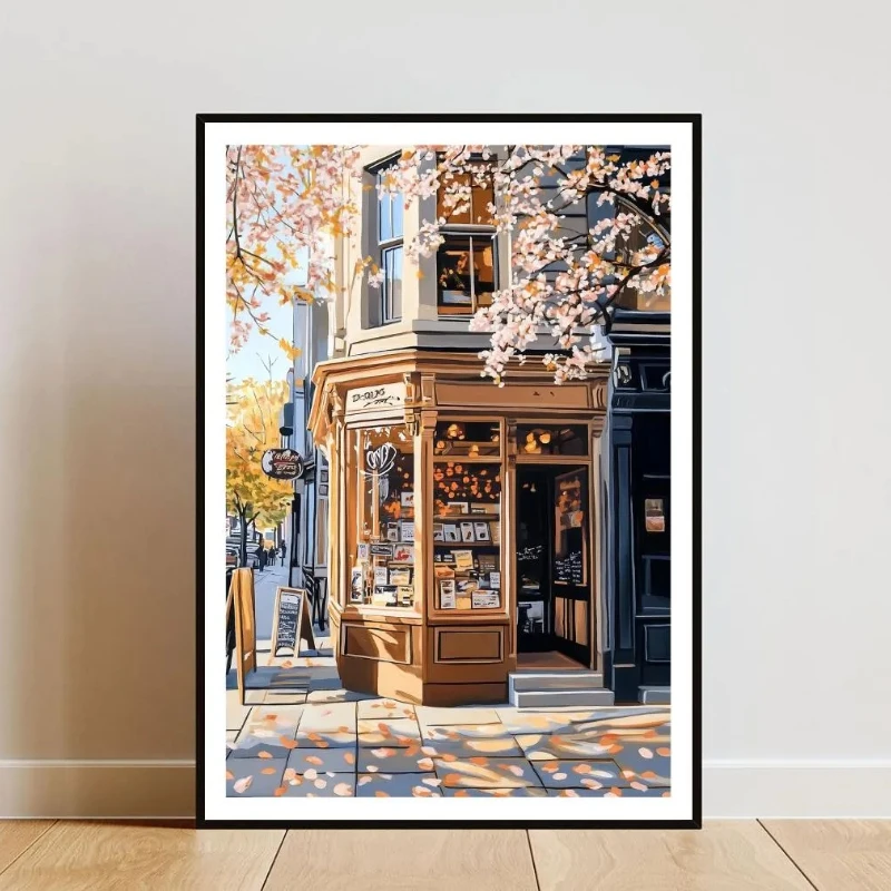 

Винтажный кофейный постер YITONGKE на холсте