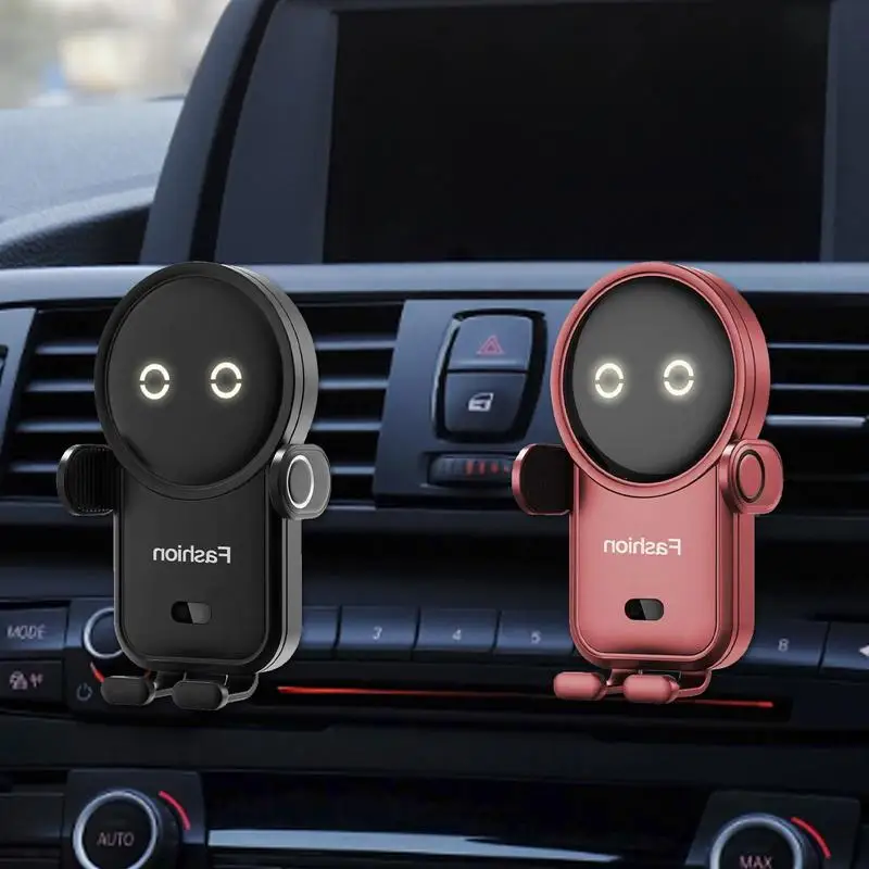 

Car Wireless Charger Universal Qi Fast Charging Mount Auto-Clamping Windshield Dash Air Vent Phone Holder Stand Accessories