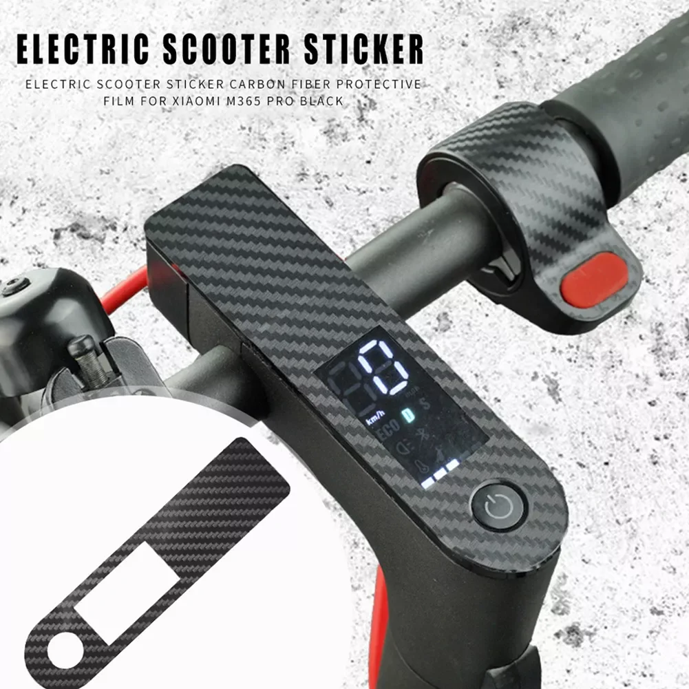 

Protective Film for M365 PRO Central Carbon Fiber Sticker for M365 1S PRO 2 Electric Scooter Display Protective Film
