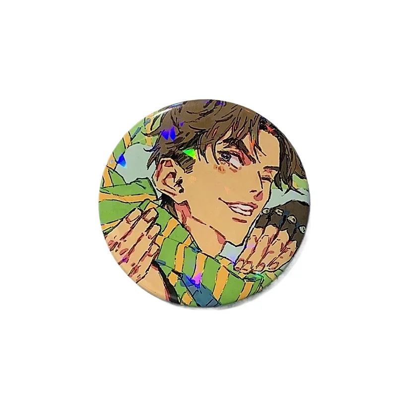 Брошь в стиле аниме Невероятные приключения косплей Giorno Giovanna Bruno Buccellati значки