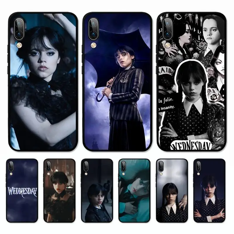 

Wednesday Jenna Ortega Phone Case for Redmi 8 9 9A for Samsung J5 J6 Note9 for Huawei NOVA3E Mate20lite cover