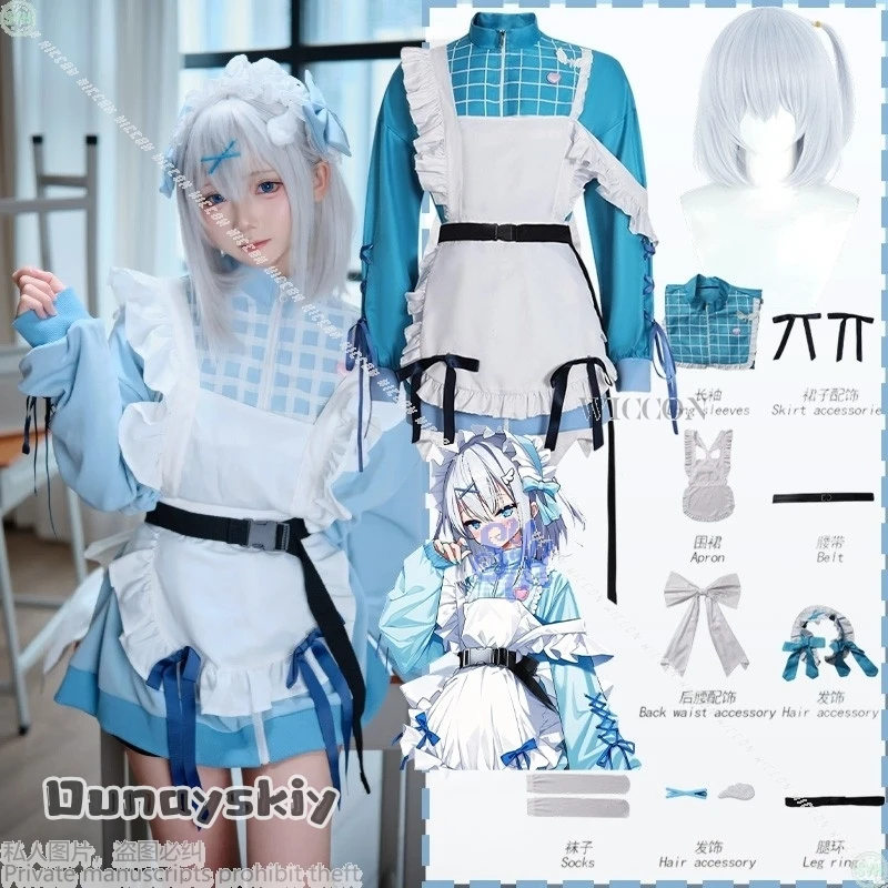 Фото аниме галлар Камисама на выбор! Sensei Onna no Ko Niatteru Yo! косплей Inori Shirahato{Dunayskiy} каваи горничная Лолита Хэллоуин №1