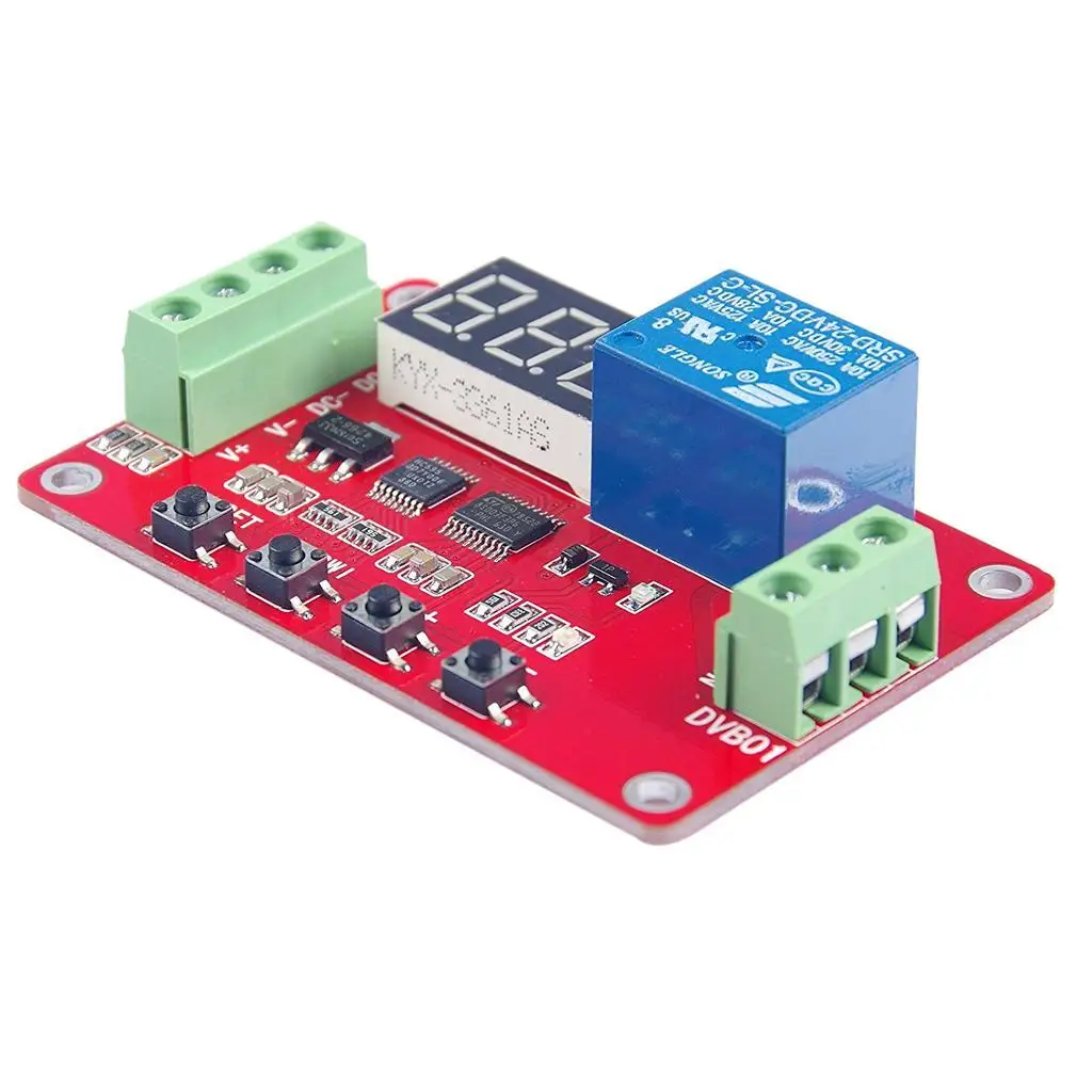 

DVB01 измерительный модуль напряжения диапазон 0-100 В постоянного тока цифровой дисплей Autosave 5 В