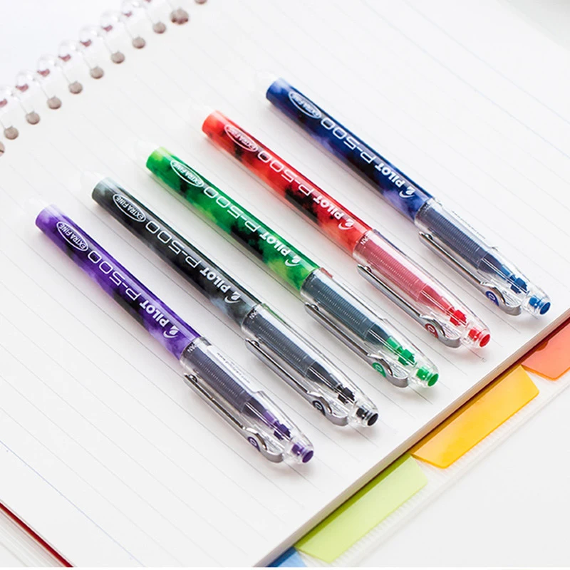 

1pc Pilot P500/P700 Gel Pen 0.5/0.7mm Rolling Ball Pens Extra Fine Point Student Pen for study