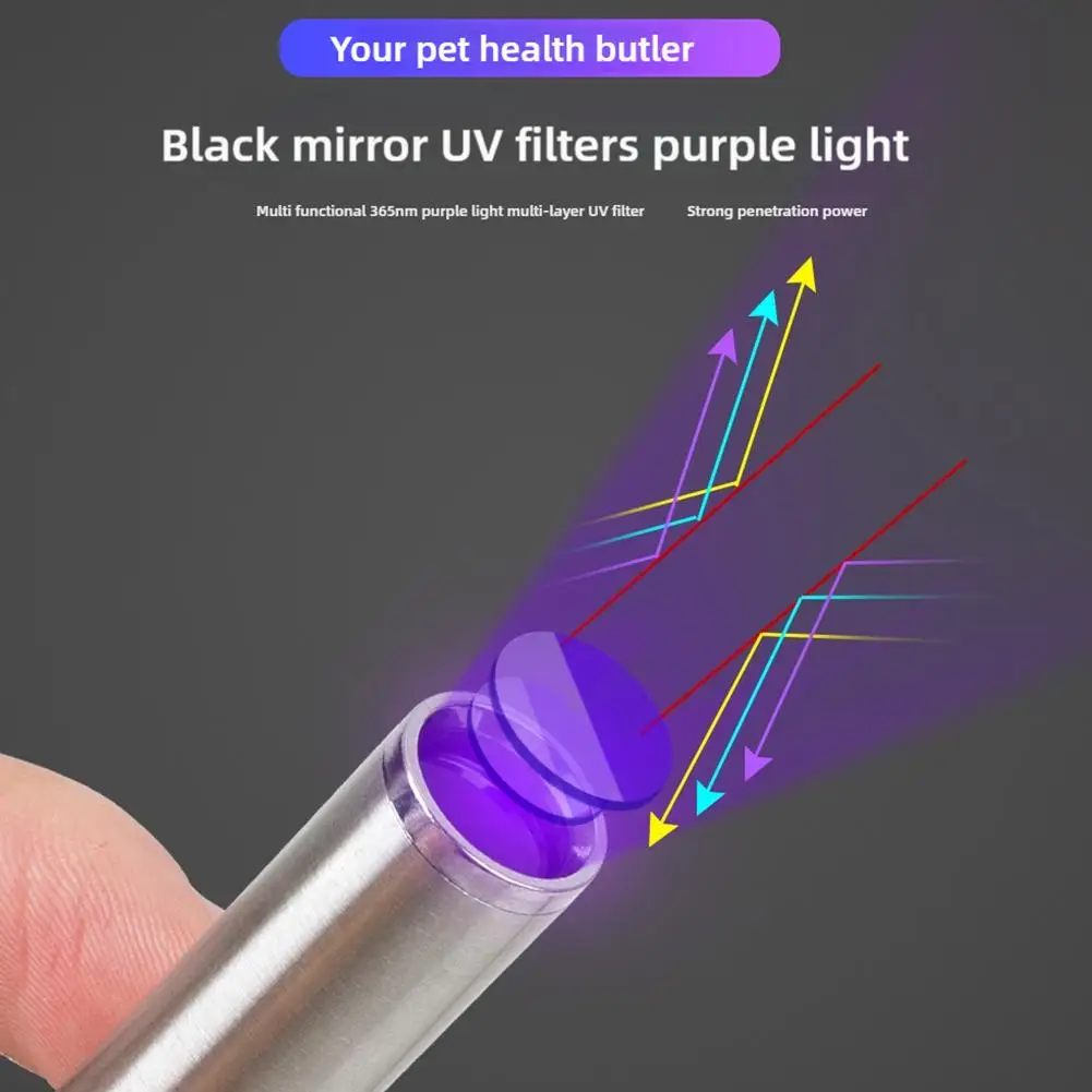 365 нм УФ-черное зеркало УФ-лампа лампа для обнаружения грибка принадлежности