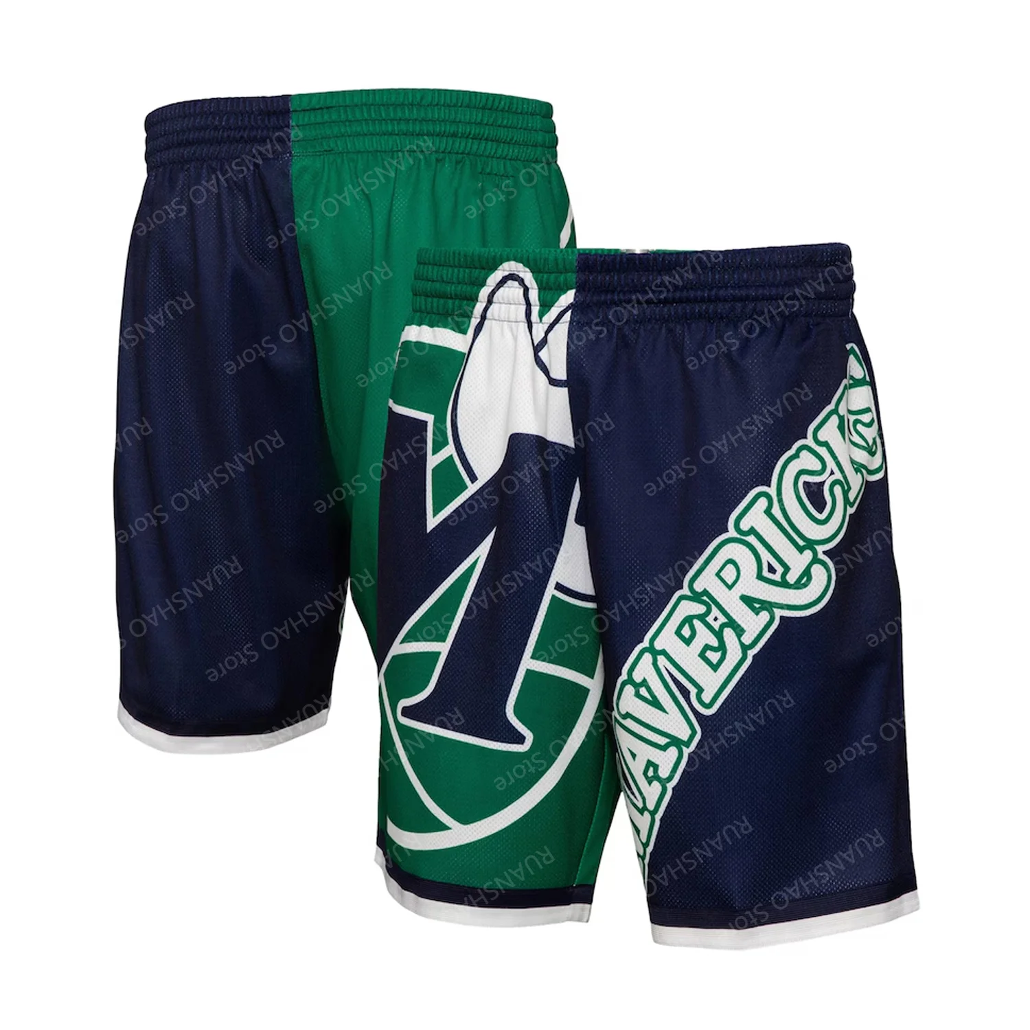 Спортивные короткие шорты унисекс из полиэстера на все сезоны с дышащим кроем