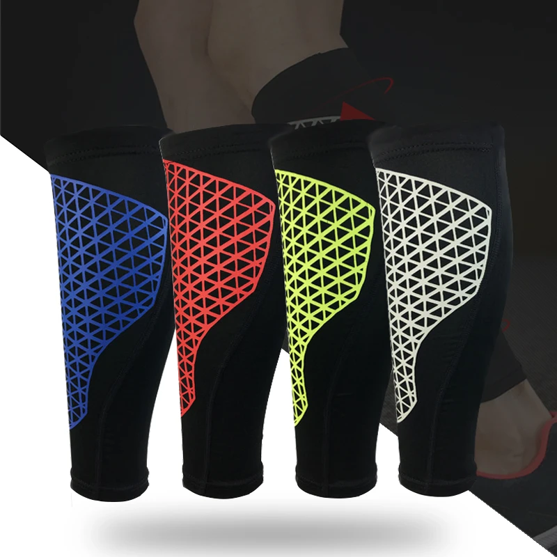 

1 Pair Compression Calf Socks Football Women Men Basketball Leg Sleeves Running Cycling Fitness Leg Warmers Custom Logo