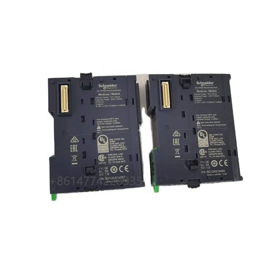 

Expansion Module Analog I/O Modules TM3AI4