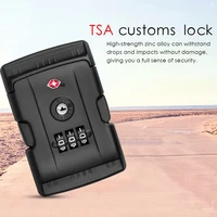 portable protection security luggage hardware tsa customs lock 3 digit combination lock anti theft safely code lock