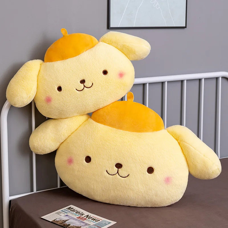 

2023 New Arrivals Sanrio Anime Peripheral PomPomPurin Plush Toy Doll Pillow Sleeping Cushion Girls Gift Christmas Gift