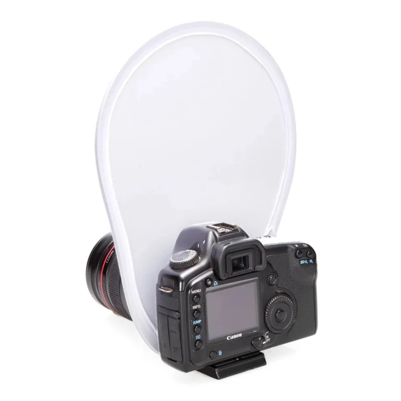 

Photography Flash Lens Diffuser Reflector Flash Diffuser Softbox for Canon/Nikon/Sony/Olympus SLR Camera Lenses Major Reflector