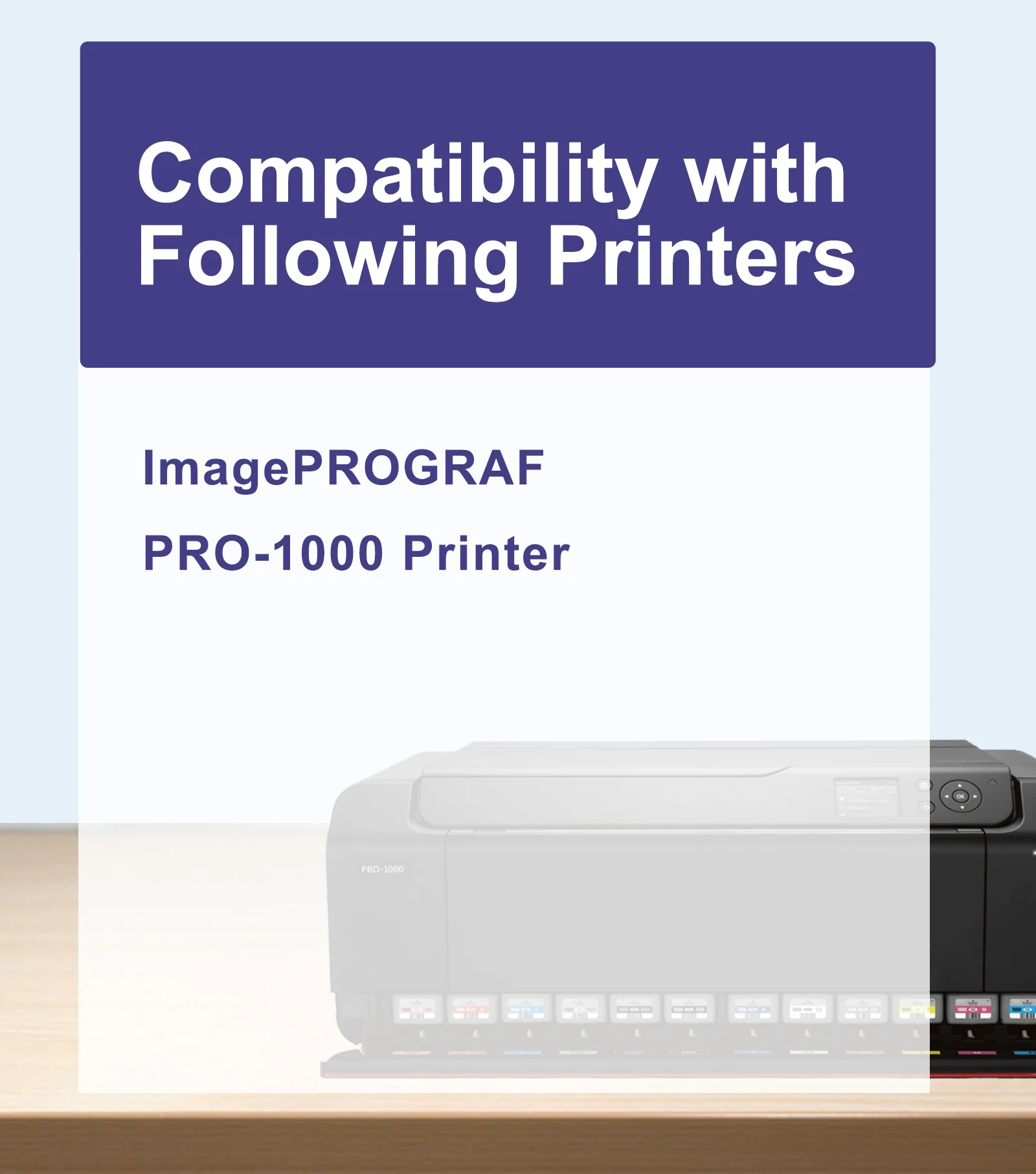 PFI-1000 PFI1000 Совместимый картридж с пигментными чернилами для Canon imagePROGRAF Pro 1000 PRO-1000