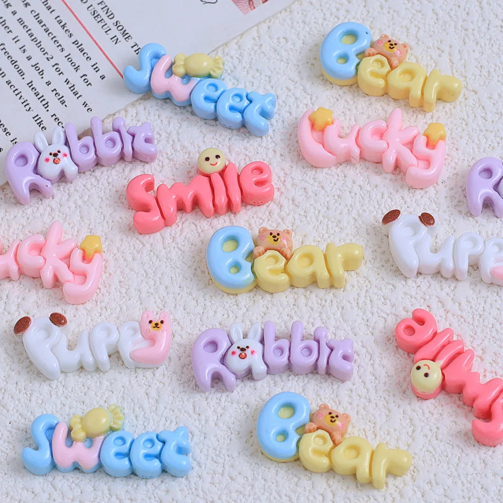 3 шт./лот милые Радужные счастливые облака смоляные подвески для изготовления