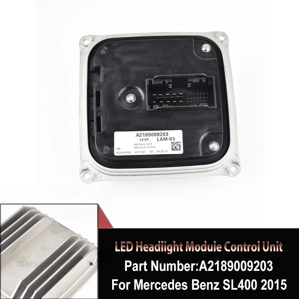 Высококачественный телефон для головного света, блок управления компьютером ECU A2189009203 A1668203689 для Mercedes Benz CLS550, CLS63