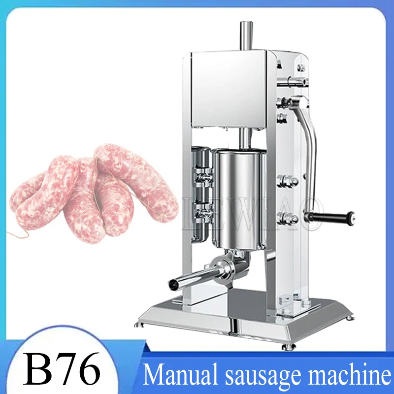 

Вертикальная ручная машина для изготовления колбасок, 3 л