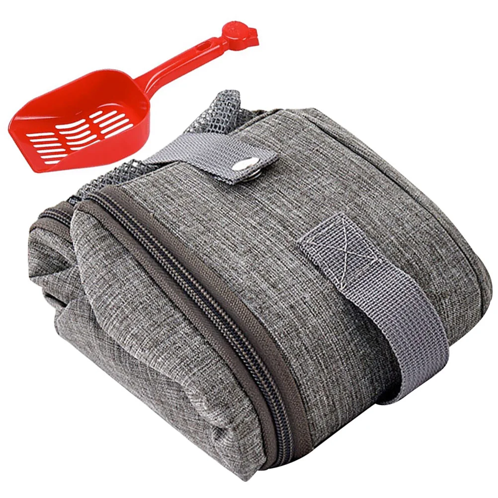 

Collapsible Cat Litter Box Accessories Travel Toilet Bins Pet Supplies Foldable Water Proof Supply