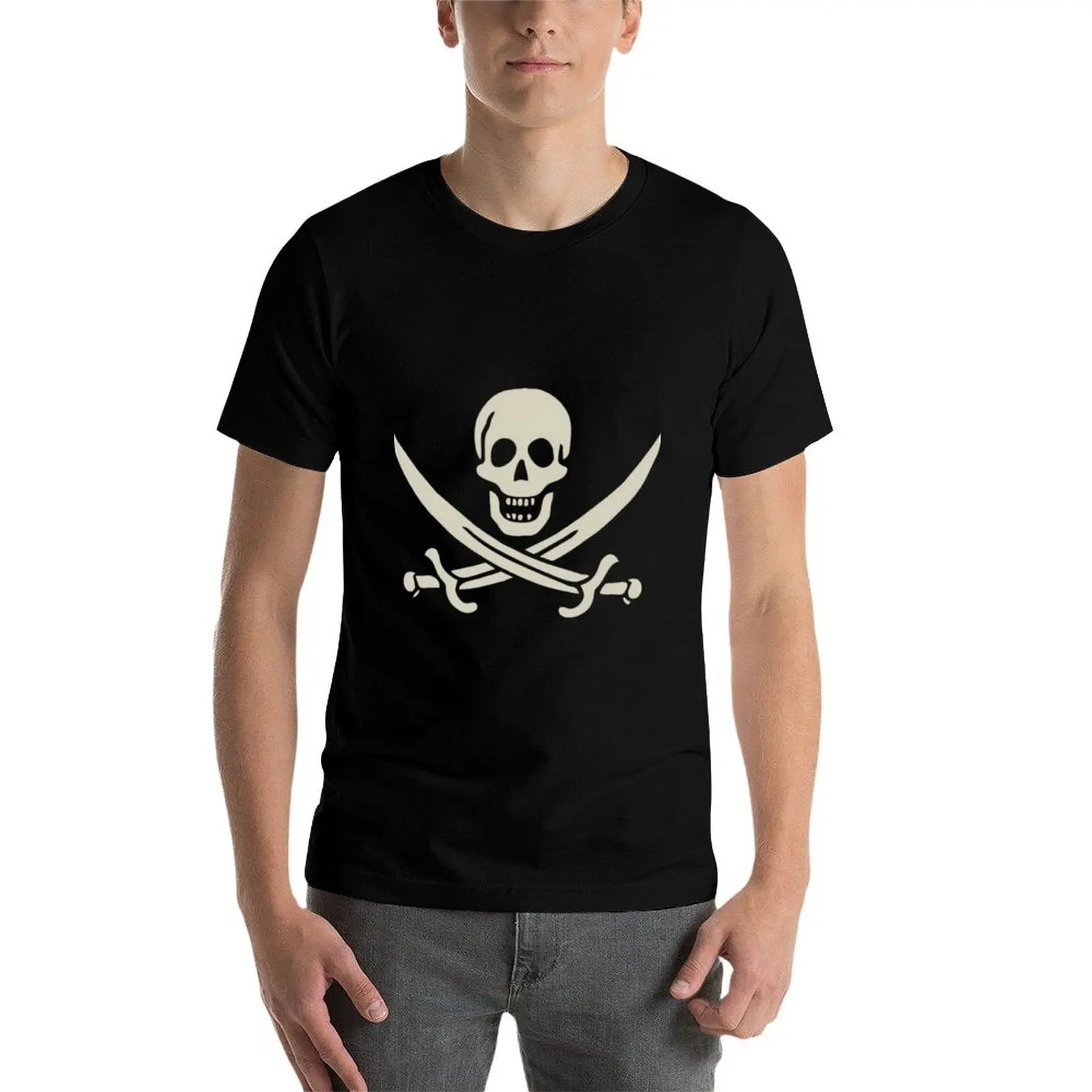 Фото Футболка Pirate Jack Rackham Calico Jack для повседневной носки №4