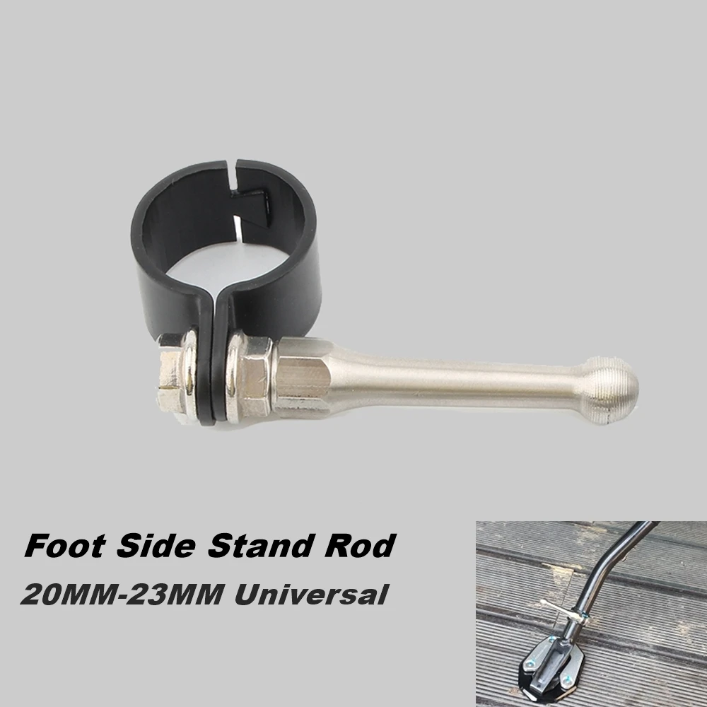 

Motorcycle Foot Side Stand Assistant Foot Pin Extension 20-23mm Kickstand For Ducati Bmw Yamaha Kawasaki Triumph Honda Univers