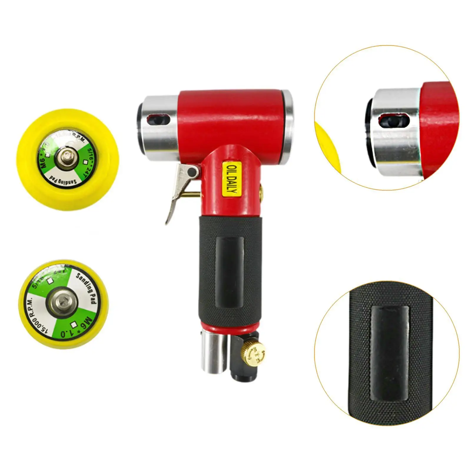 Орбитальная воздушная шлифовальная машина Небольшой шлифовальный станок