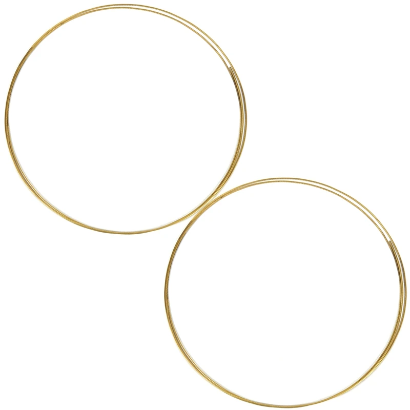 

2x8 футов Золотая медная проволока для мандолина, банджо гитара 1,5 мм