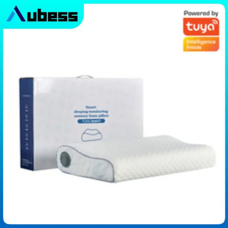 

100 Odor Free And Memory Foam Smart Pillow Music Sleep Aid Function L Smart Heating Pillow Inteliigent Movable Pillow Washable