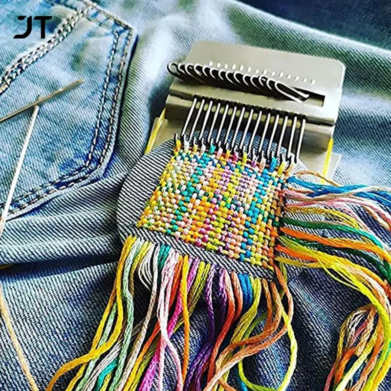 

Ручная вязальная машина для плетения заплатки деревянный скоростной маленький инструмент для шитья и вязания ткацкого станка