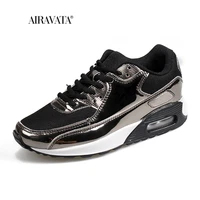 women mens casual shoes sport breathable air cushion running sneakers lace up damping