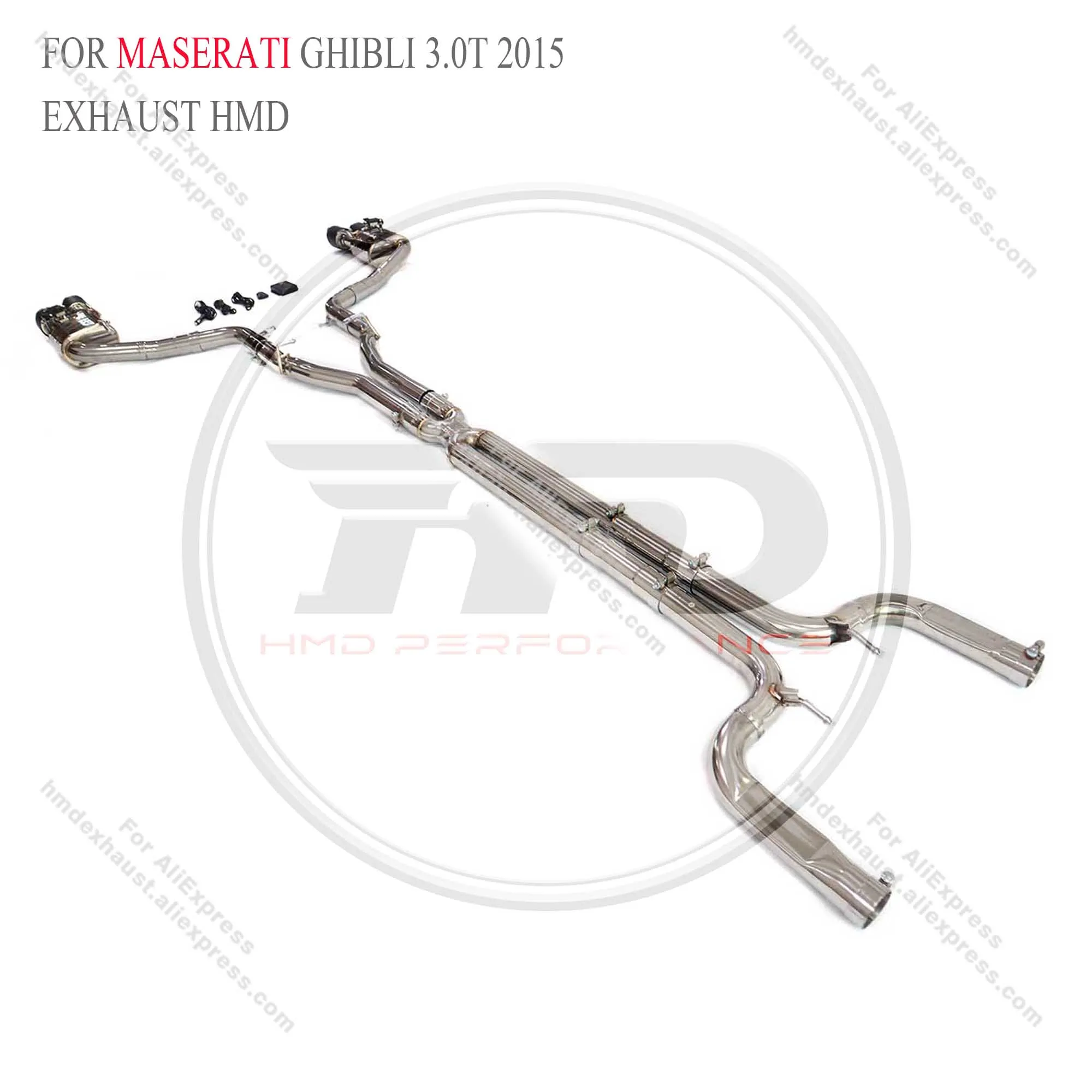 Выхлопная система HMD из нержавеющей стали производительность Catback для Maserati