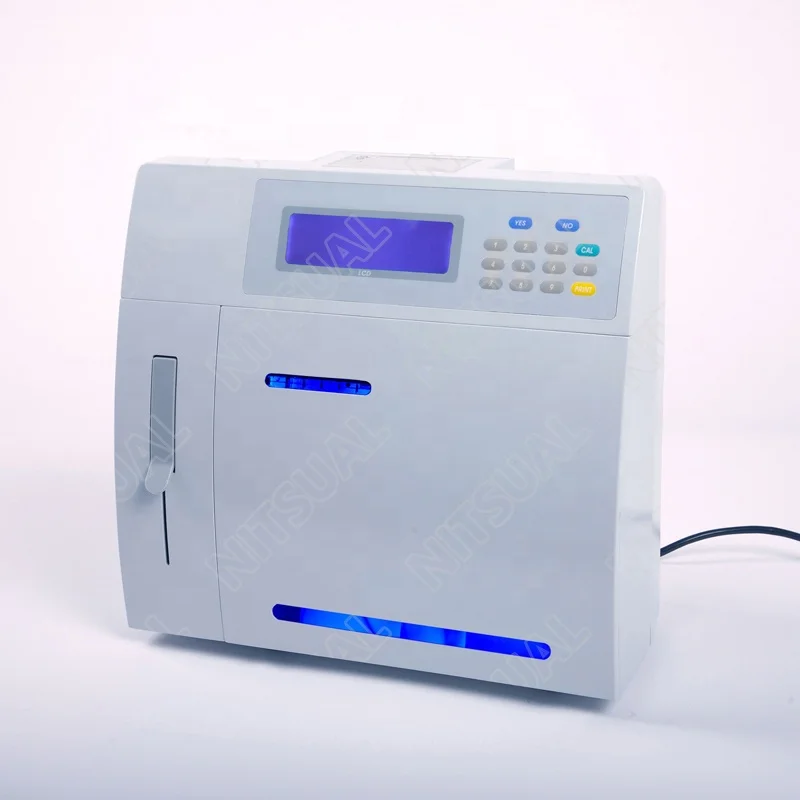 

Medical Blood Test Machine 60 Samples/h Touch Screen Automated Blood Electrolyte Analyzer Blood & Gas Analysis System Class II