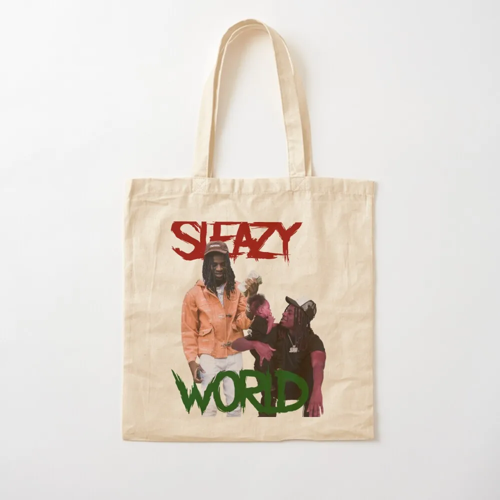 Фото Сумка-тоут Sleazy World, персонализированная сумка-тоут, отличная сумка для женских покупок №2
