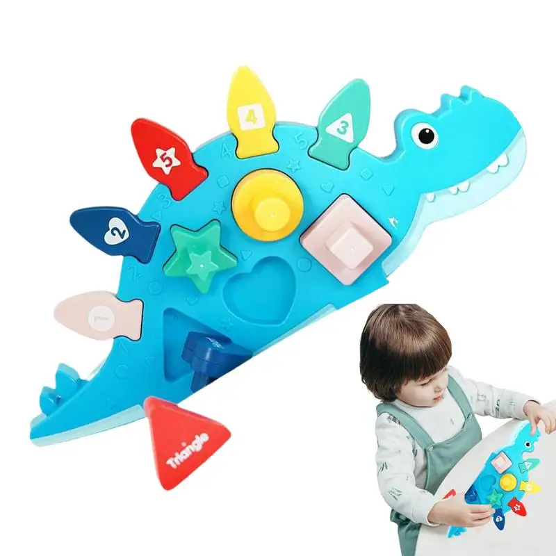 

Dinosaur Toys Fine Motor Sensory Activities For Toddler Sensory Activities With Different Shape Educational Dinosaur Games