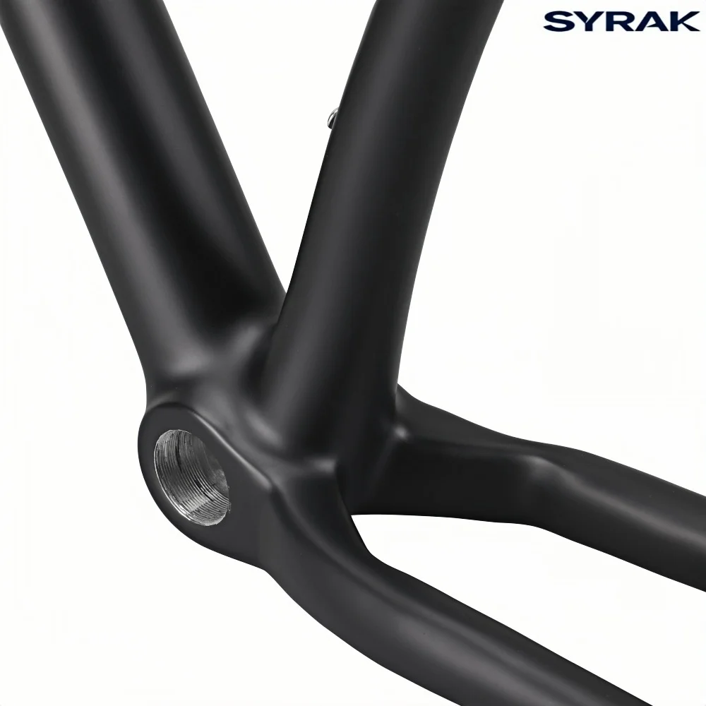 Фото Карбоновая рама для горного велосипеда SYRAK 29er MTB, Boost, 950 г, легкая, размеры S/M/L, карбоновый телескоп, карбоновый квадроциклетный каркас, рама для горного велосипеда №4