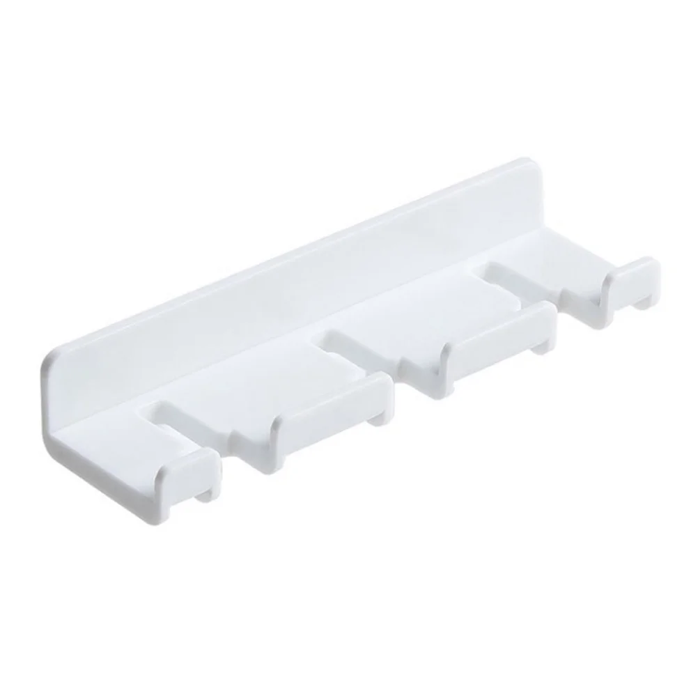 

2pcs Drilling Toothbrush Organizer Wall Mounted Adhesive Hook Toothbrush Rack