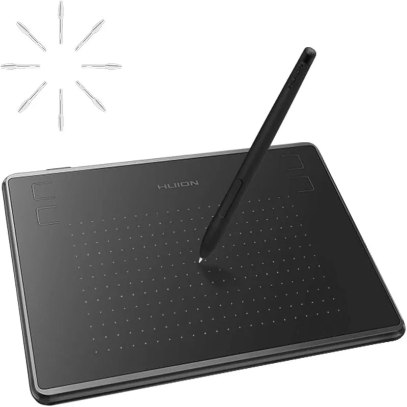 Tablet Gráfico com Caneta sem Bateria Caneta para Desenho Digital Assinatura Jogo Osu Huion-h430p