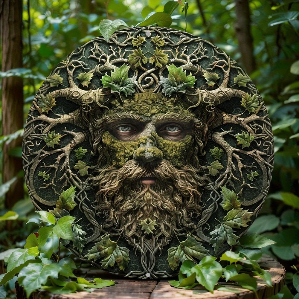 

Металлическая табличка Forest Elf Themed Wreath