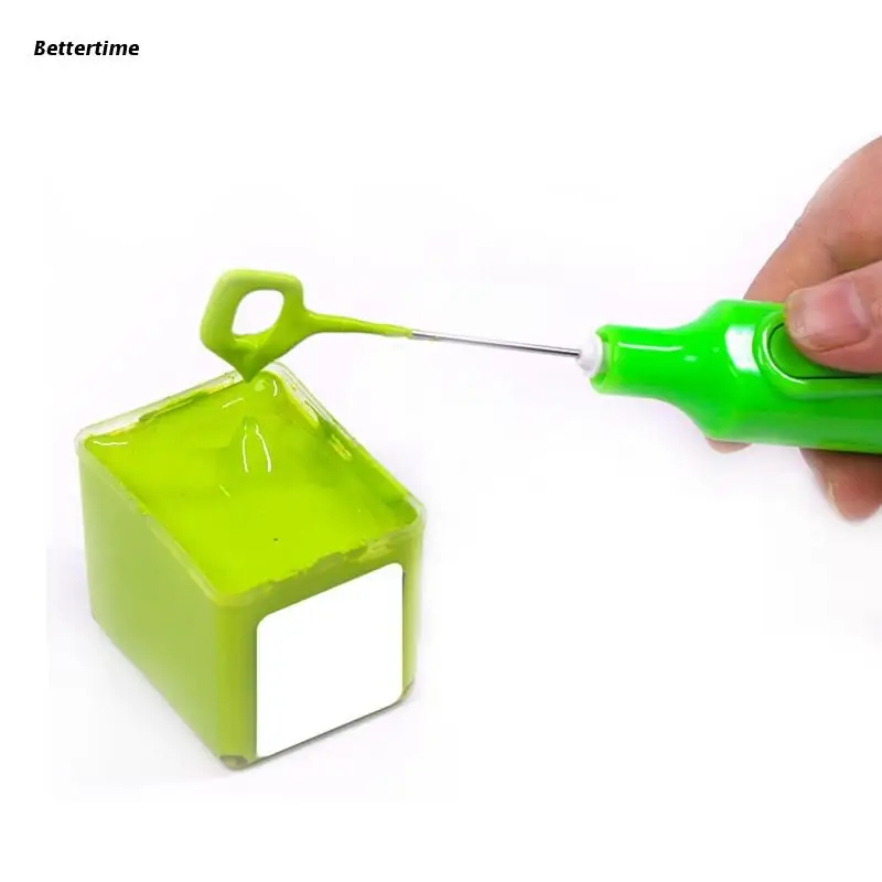 

B36D Handheld Battery Operated Epoxy Mixing Stick Epoxy Resin Stirrer for Crafts Tumbler Replaceable Electric Tumbler Mixer