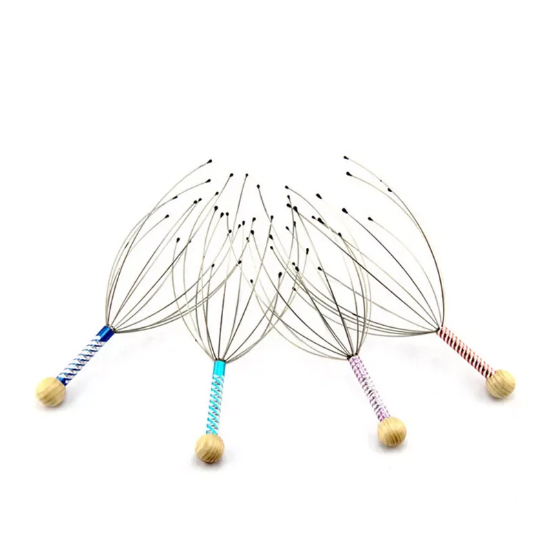 

Relax Massager Healing Neck Claw Massage Anti-stress Pain Relief Octopus Scalp Relax Spa Headache Stimulate Blood Circulate