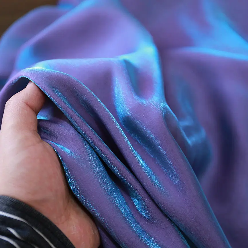 150 см * 50 фиолетовая Русалка Jisi атласное градиентное платье ханьфу рубашка