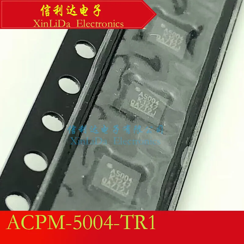 ACPM-5004-TR1 ID, код маркировки A5004, QFN, чип радиоусилителя, новый и оригинальный