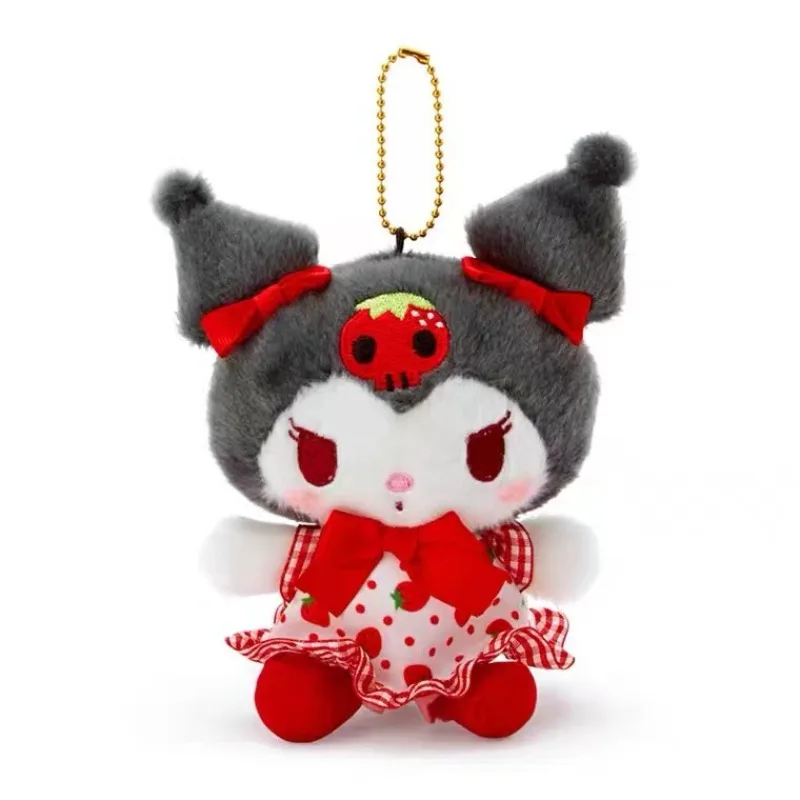 

Sanrio аниме Kawaii Kuromi Новинка милая мультяшная медсестра клубника любовь обнимать плюшевые игрушки кукла сумка Подвеска