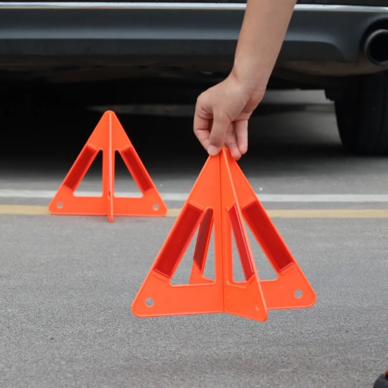 Портативный Автомобильный Светоотражающий дорожный фонарь треугольный