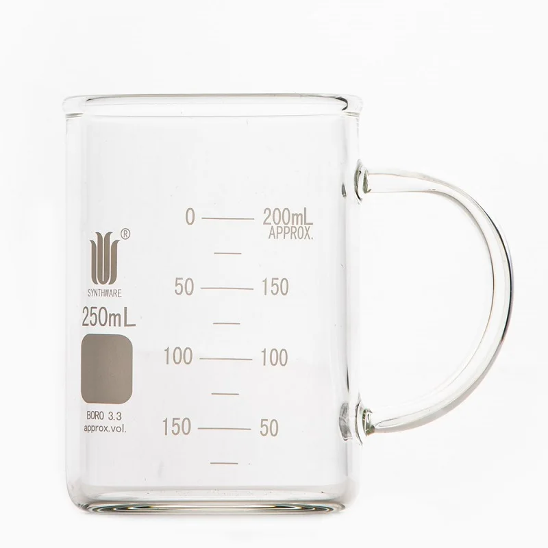 

SYNTHWARE Мерный стакан стеклянный с ручкой 50 мл