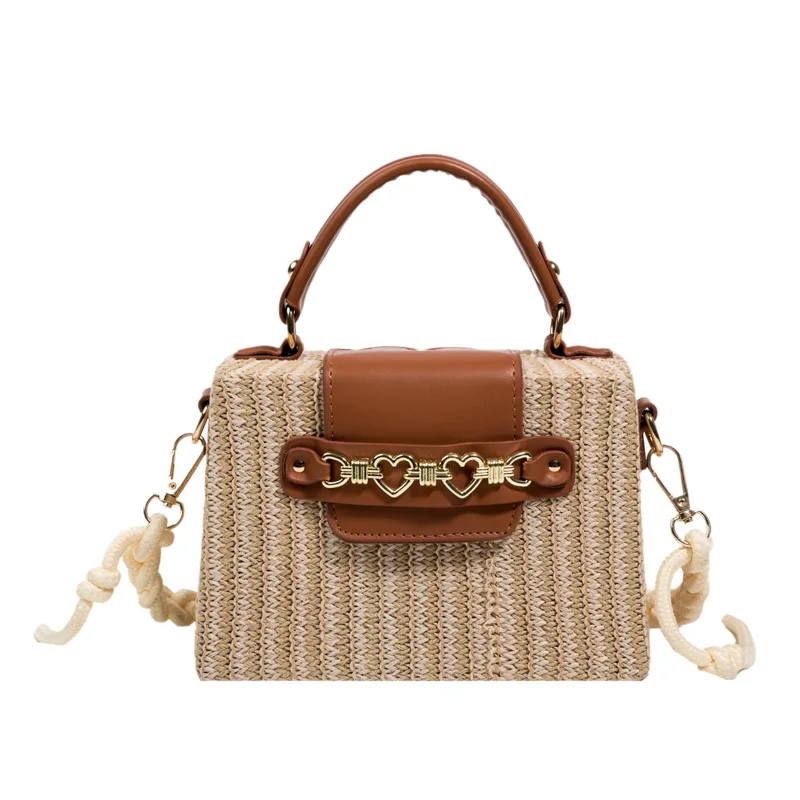 

Женские дизайнерские сумки в стиле бохо, богемные пляжные сумки для женщин, лето 2022, ПУ, Лоскутная сумка через плечо, кошелек