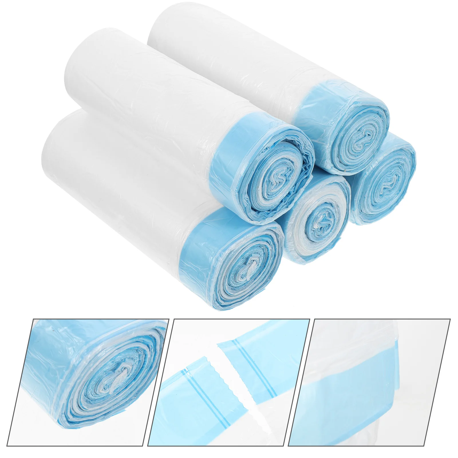 

Litter Cat Liners Waste Drawstring Pouch Pan Cage Box Rabbit Dog Animals Disposable Cleaning Poop Disposal Bedding Extra Large